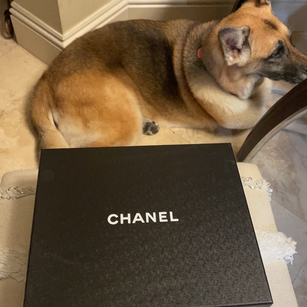 Chanel Blue denim Dad Sandals 37.5 - Picture 6 of 13